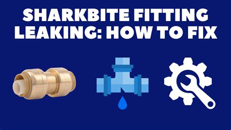 do sharkbite fittings leak|Leakage Detective: Uncover the Secrets of a Leaking SharkBite。